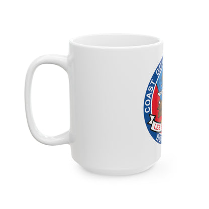 USCG Air Station Borinquen Les SAR Frog (U.S. Coast Guard) White Coffee Mug-The Sticker Space