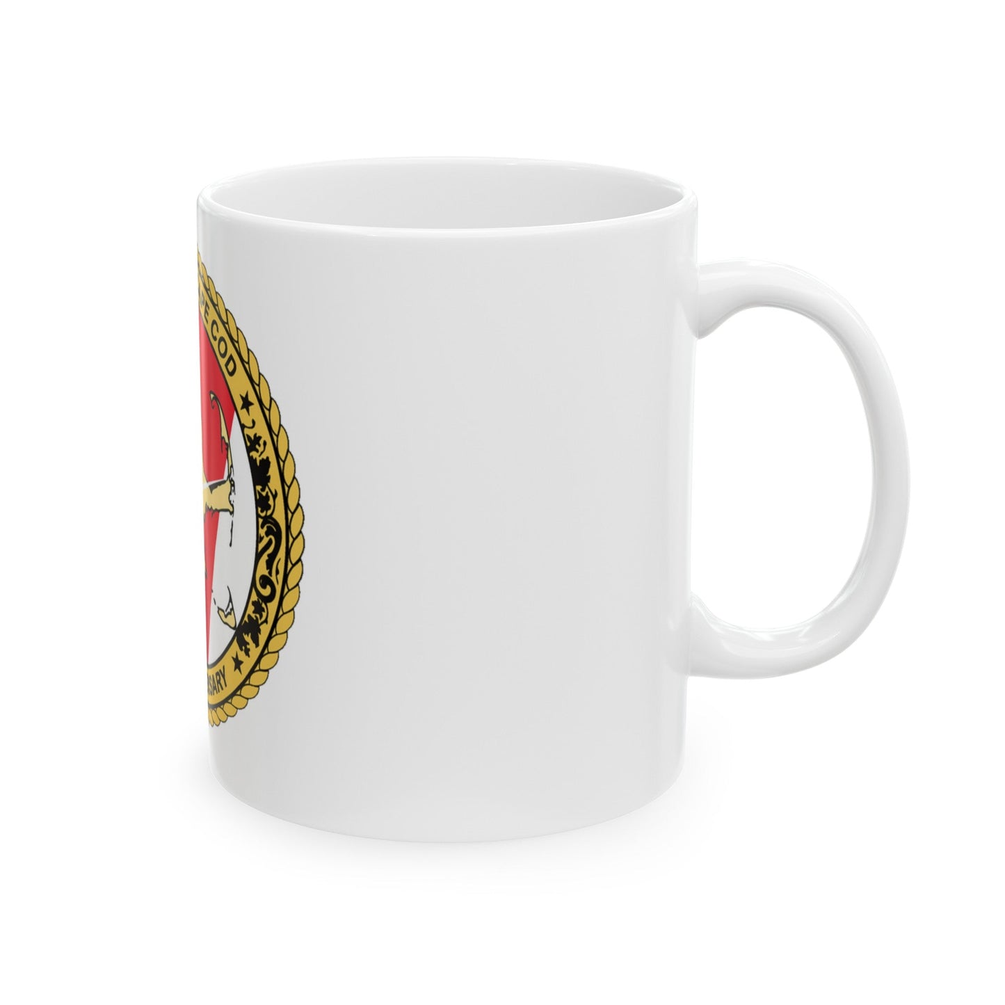 USCG Air Station CAPE COD (U.S. Coast Guard) White Coffee Mug-The Sticker Space