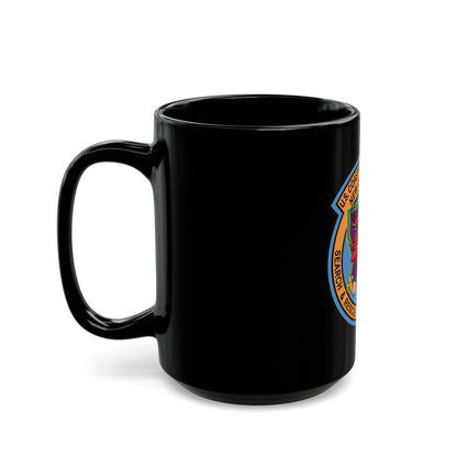 USCG Air Station New Orleans (U.S. Coast Guard) Black Coffee Mug-The Sticker Space