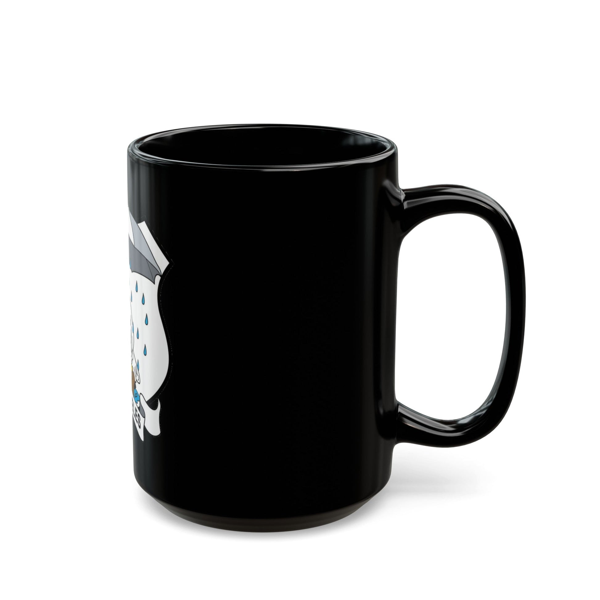 USCG Air Station Port Angeles PAAS (U.S. Coast Guard) Black Coffee Mug-The Sticker Space