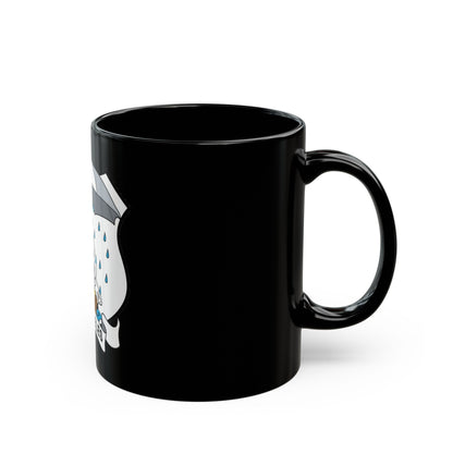 USCG Air Station Port Angeles PAAS (U.S. Coast Guard) Black Coffee Mug-The Sticker Space