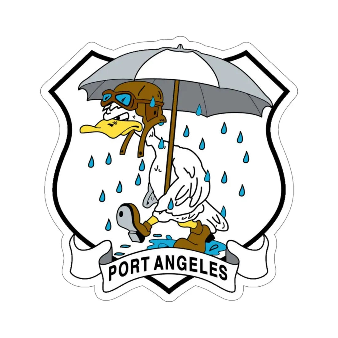 USCG Air Station Port Angeles PAAS (U.S. Coast Guard) STICKER Vinyl Die-Cut Decal 4 Inch - The Sticker Space