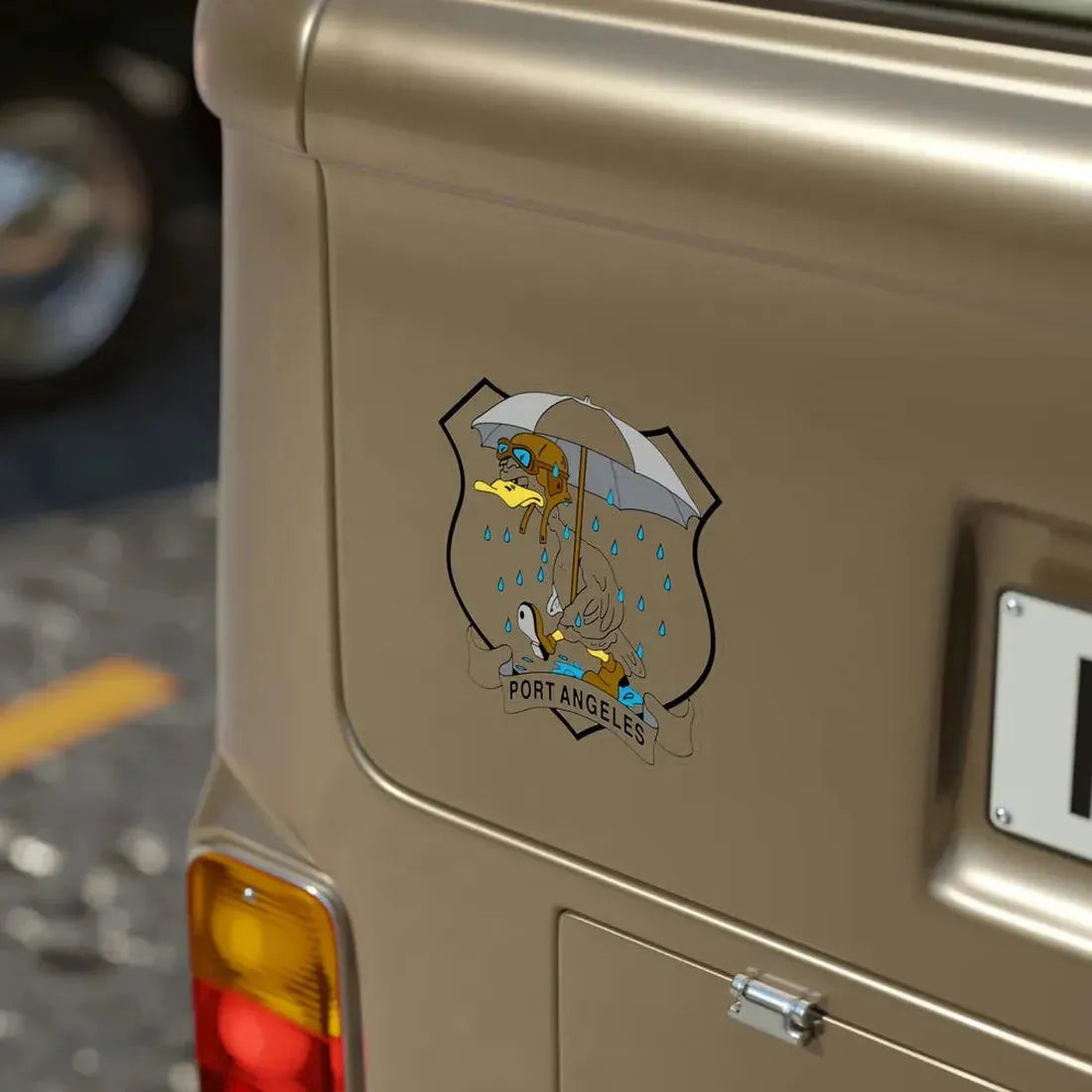 USCG Air Station Port Angeles PAAS (U.S. Coast Guard) Transparent STICKER Die-Cut Vinyl Decal - The Sticker Space