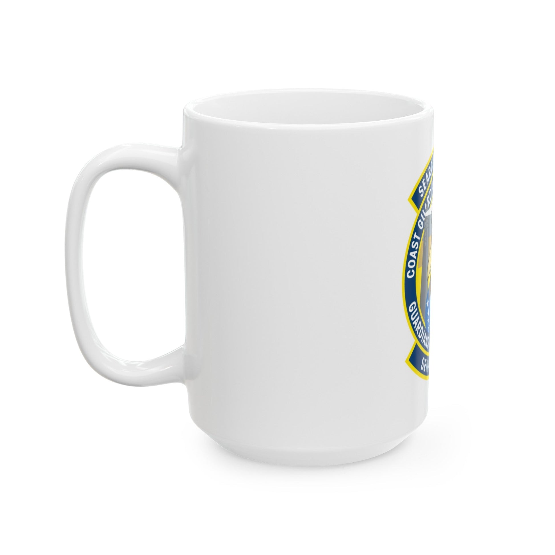 USCG Air Station San Diego Search and Resue (U.S. Coast Guard) White Coffee Mug-The Sticker Space