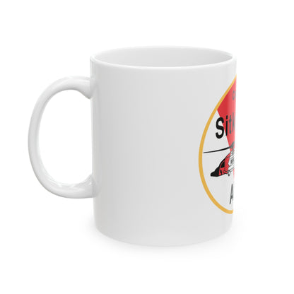 USCG Air Station Sitka (U.S. Coast Guard) White Coffee Mug-The Sticker Space