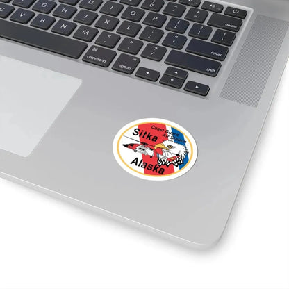 USCG Air Station Sitka (U.S. Coast Guard) STICKER Vinyl Kiss-Cut Decal - The Sticker Space