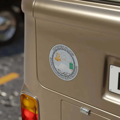 USCG ANT Kennewick (U.S. Coast Guard) REVERSE PRINT Transparent Die-Cut STICKER - The Sticker Space