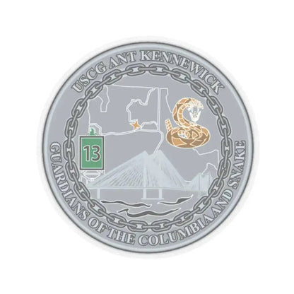 USCG ANT Kennewick (U.S. Coast Guard) STICKER Vinyl Kiss-Cut Decal 2 Inch Transparent - The Sticker Space