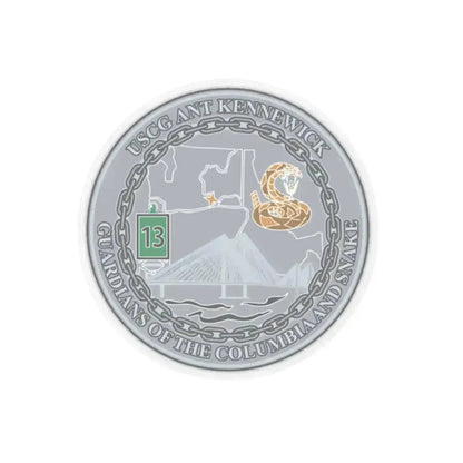 USCG ANT Kennewick (U.S. Coast Guard) STICKER Vinyl Kiss-Cut Decal 2 Inch Transparent - The Sticker Space