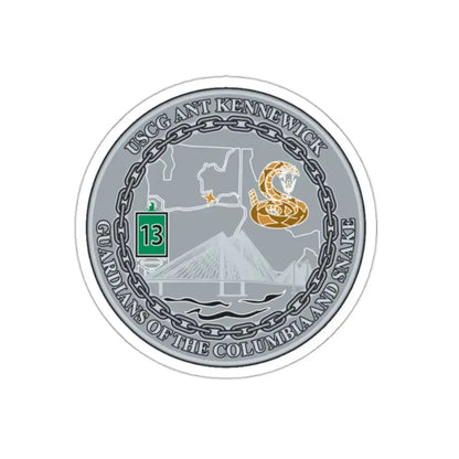 USCG ANT Kennewick (U.S. Coast Guard) STICKER Vinyl Kiss-Cut Decal 2 Inch White - The Sticker Space