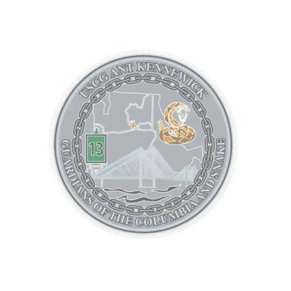 USCG ANT Kennewick (U.S. Coast Guard) STICKER Vinyl Kiss-Cut Decal 4 Inch Transparent - The Sticker Space