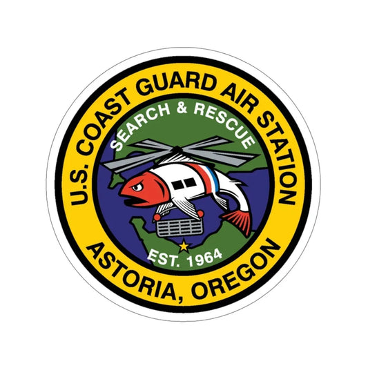 USCG AS Astoria Oregon (U.S. Coast Guard) STICKER Vinyl Die-Cut Decal 6 Inch - The Sticker Space