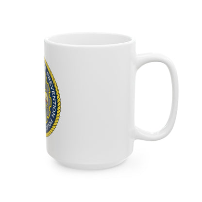 USCG Assistant Commandant for Prevention Policy (U.S. Coast Guard) White Coffee Mug-The Sticker Space