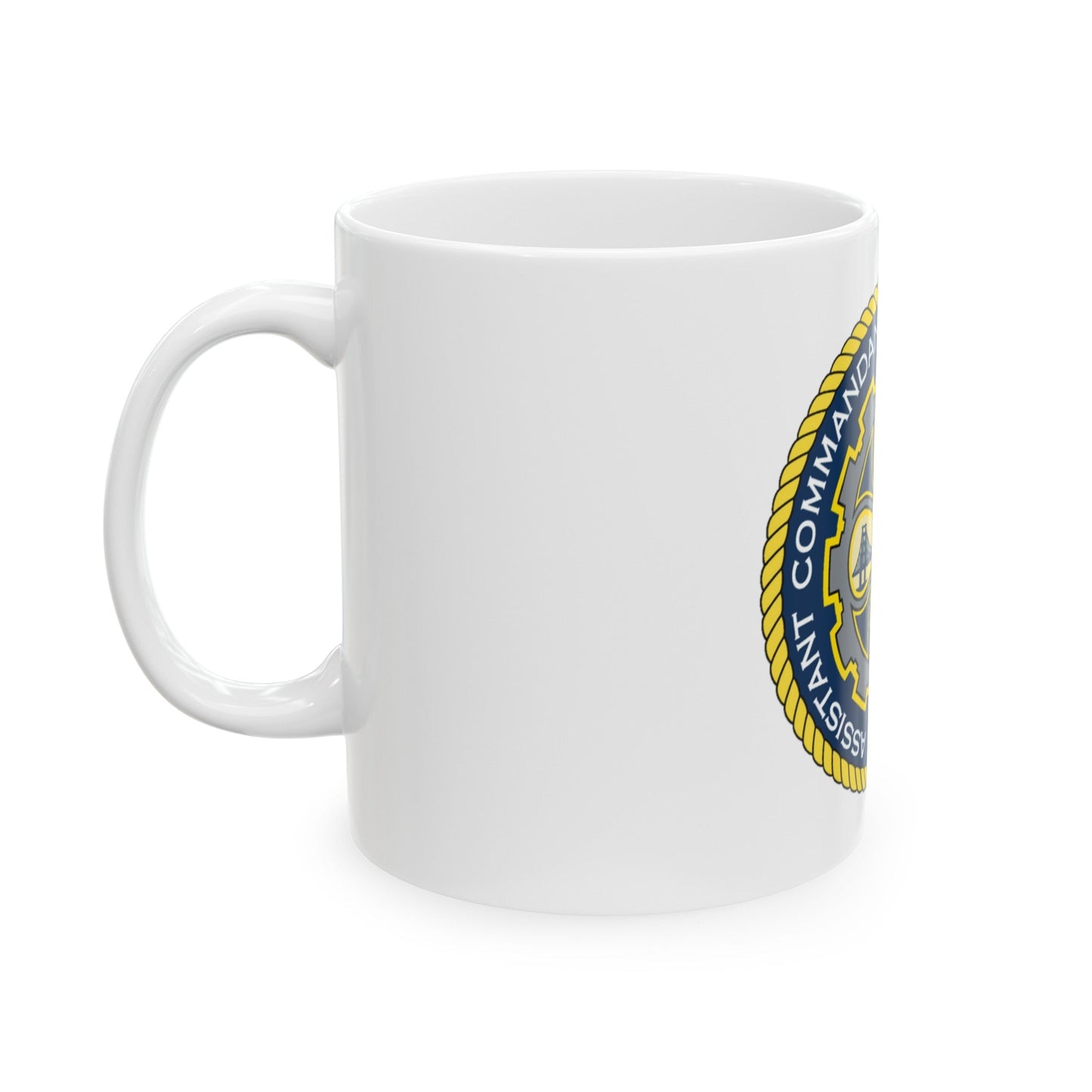 USCG Assistant Commandant for Prevention Policy (U.S. Coast Guard) White Coffee Mug-The Sticker Space