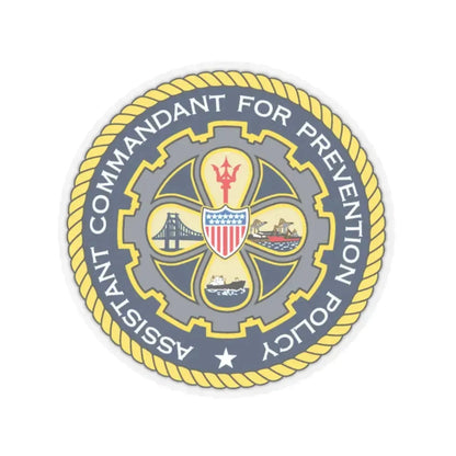 USCG Assistant Commandant for Prevention Policy (U.S. Coast Guard) STICKER Vinyl Kiss-Cut Decal - The Sticker Space