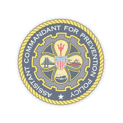 USCG Assistant Commandant for Prevention Policy (U.S. Coast Guard) STICKER Vinyl Kiss-Cut Decal - The Sticker Space