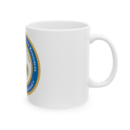 USCG Asst Commandant for Resources (U.S. Coast Guard) White Coffee Mug-The Sticker Space