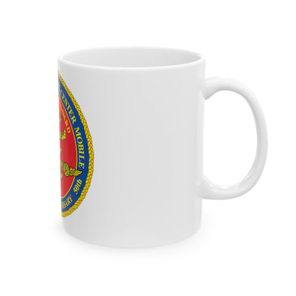 USCG Aviation Training Center Mobile (U.S. Coast Guard) White Coffee Mug-The Sticker Space