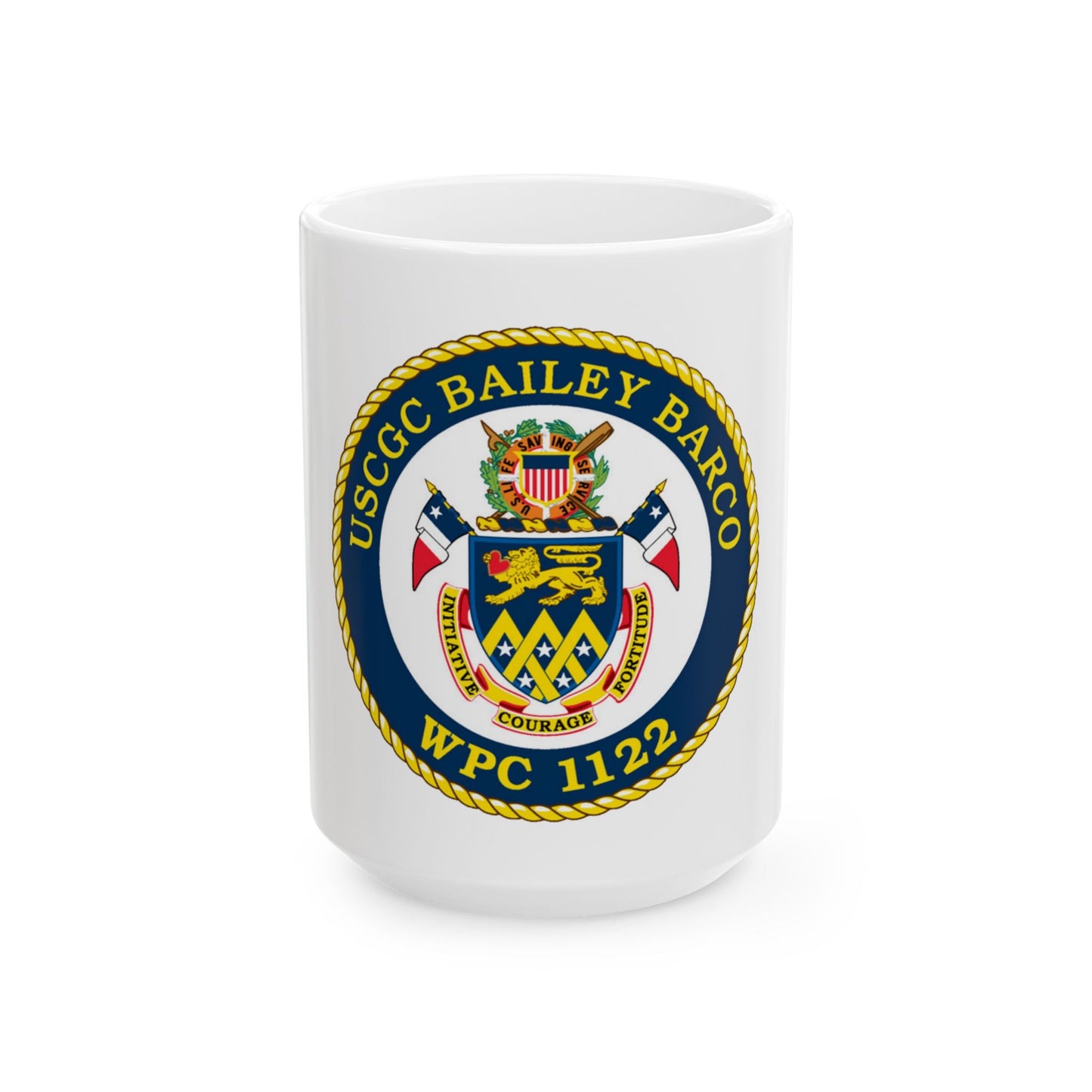 USCG Bailey Barco WPC 1122 (U.S. Coast Guard) White Coffee Mug