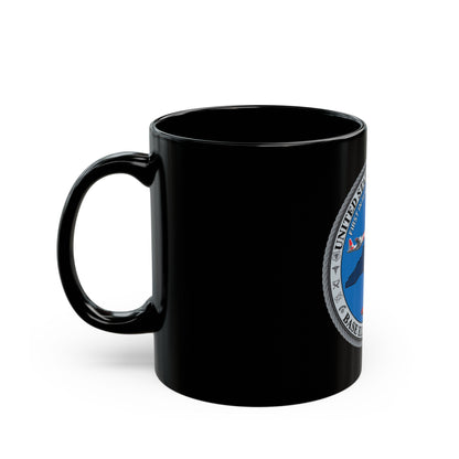 USCG Base Elizabeth City (U.S. Coast Guard) Black Coffee Mug-The Sticker Space