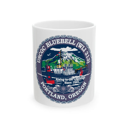 USCG Bluebell WLI 313 Portland Oregon (U.S. Coast Guard) White Coffee Mug-11oz-The Sticker Space