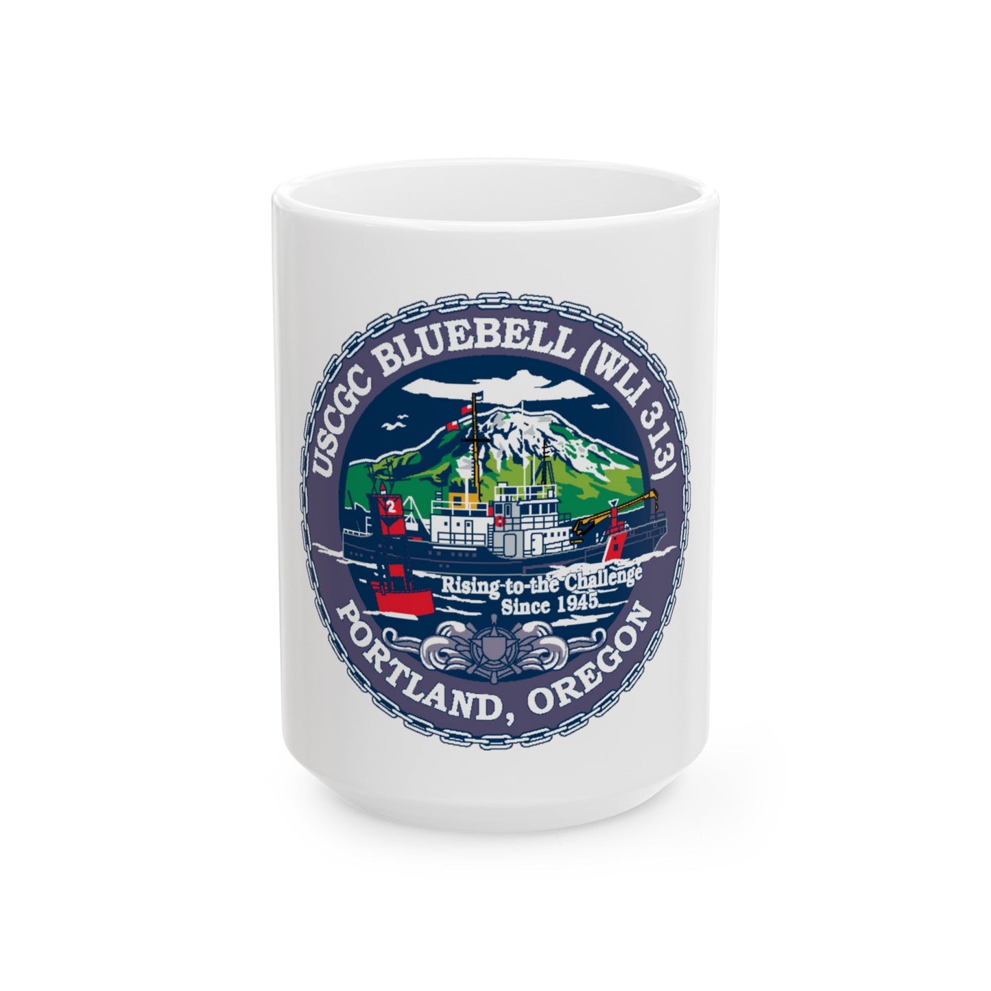 USCG Bluebell WLI 313 Portland Oregon (U.S. Coast Guard) White Coffee Mug-15oz-The Sticker Space