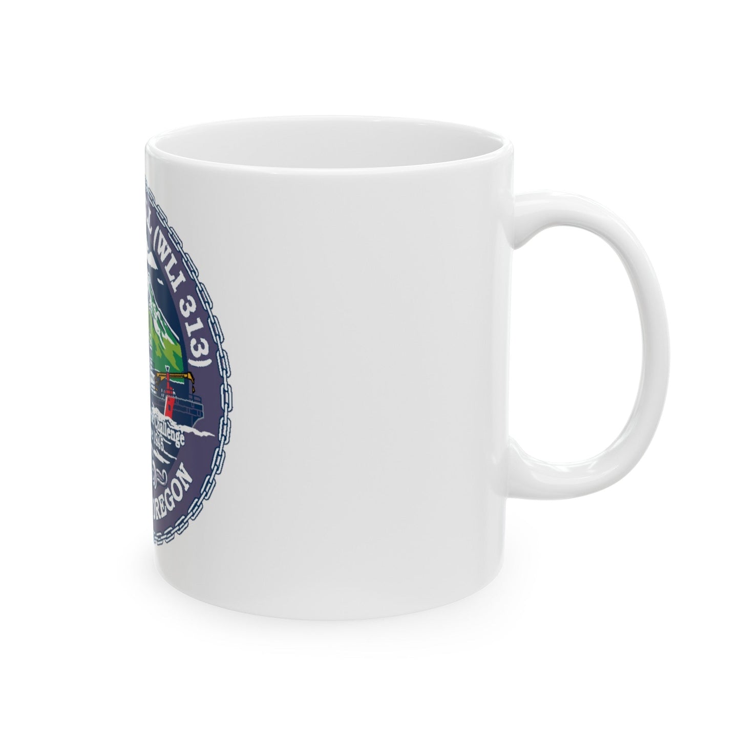 USCG Bluebell WLI 313 Portland Oregon (U.S. Coast Guard) White Coffee Mug-The Sticker Space