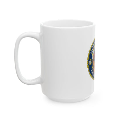 USCG Buffalo Area Cheifs Mess (U.S. Coast Guard) White Coffee Mug