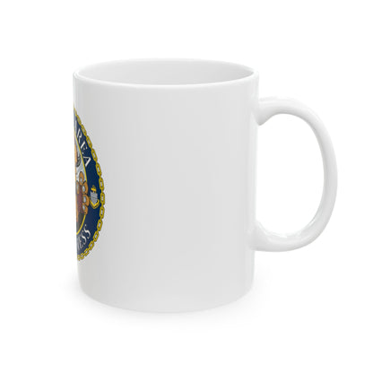 USCG Buffalo Area Cheifs Mess (U.S. Coast Guard) White Coffee Mug