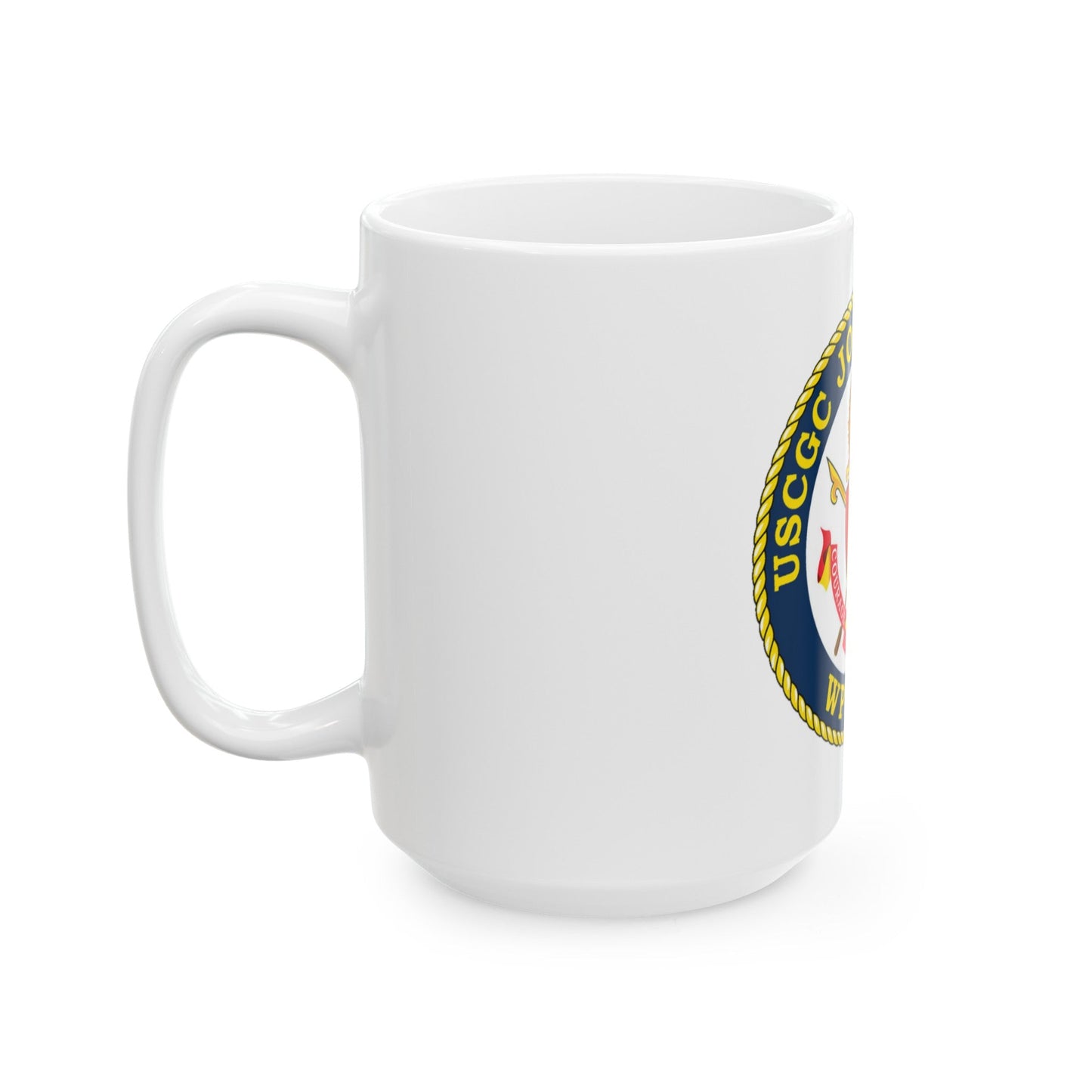 USCG C JOSEPH DOYLE W PC 1133 (U.S. Coast Guard) White Coffee Mug-The Sticker Space