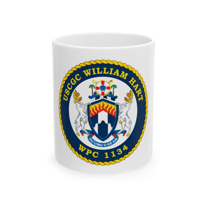 USCG C William Hart WPC 1134 (U.S. Coast Guard) White Coffee Mug-11oz-The Sticker Space