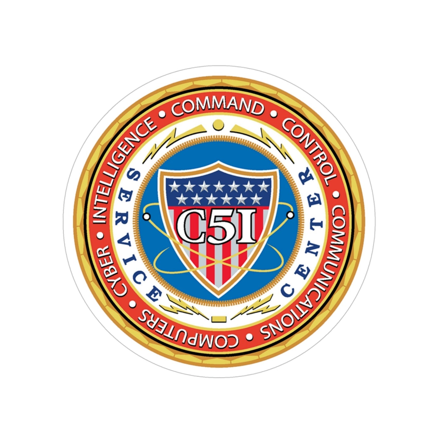 USCG C51SC (U.S. Coast Guard) Transparent STICKER Die-Cut Vinyl Decal-4 Inch-The Sticker Space