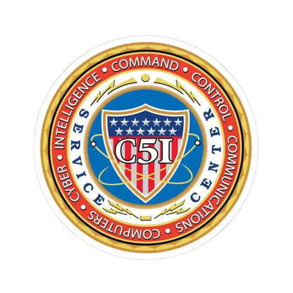 USCG C51SC (U.S. Coast Guard) STICKER Vinyl Kiss-Cut Decal 4 Inch White - The Sticker Space