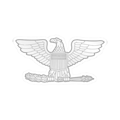 USCG Captain Insignia Device (United States) (Military Rank) STICKER Vinyl Kiss-Cut Decal 2 Inch White - The Sticker Space