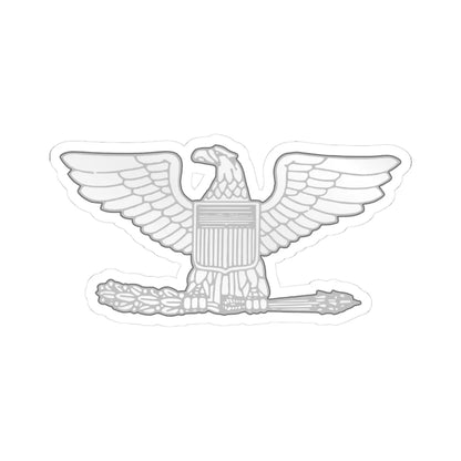 USCG Captain Insignia Device (United States) (Military Rank) STICKER Vinyl Kiss-Cut Decal 3 Inch White - The Sticker Space