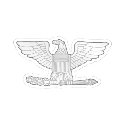 USCG Captain Insignia Device (United States) (Military Rank) STICKER Vinyl Kiss-Cut Decal 4 Inch White - The Sticker Space