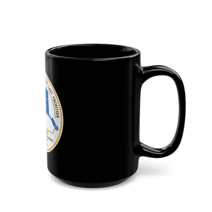 USCG CEU Juneau NEW 08 (U.S. Coast Guard) Black Coffee Mug-The Sticker Space