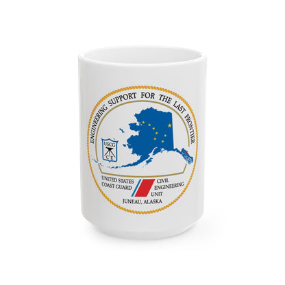 USCG CEU Juneau NEW 08 (U.S. Coast Guard) White Coffee Mug