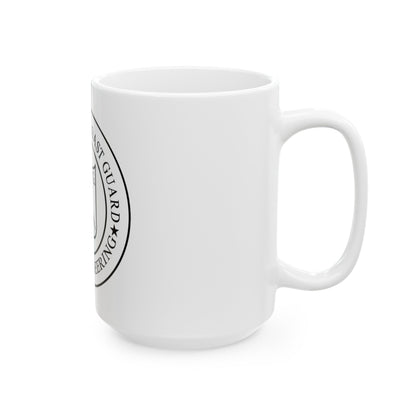 USCG Civil Engineering (U.S. Coast Guard) White Coffee Mug-The Sticker Space