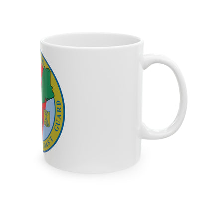 USCG Civil Engineering Unit Providence (U.S. Coast Guard) White Coffee Mug-The Sticker Space