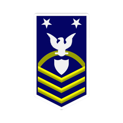USCG CMC (United States) (Military Rank) STICKER Vinyl Kiss-Cut Decal 2 Inch White - The Sticker Space