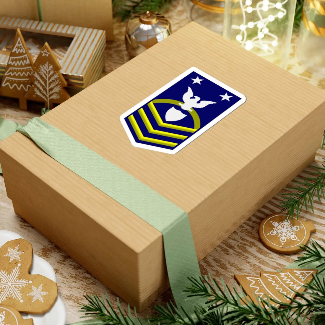 USCG CMC (United States) (Military Rank) STICKER Vinyl Kiss-Cut Decal - The Sticker Space