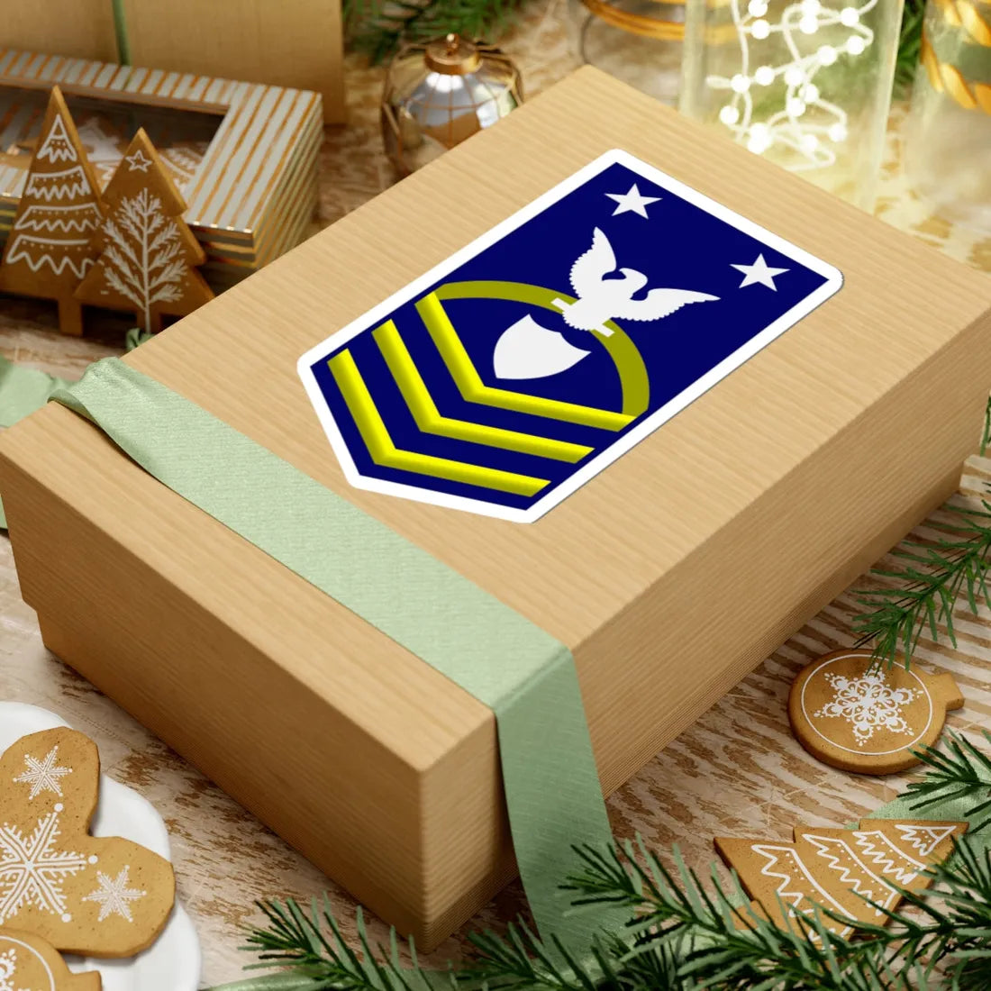 USCG CMC (United States) (Military Rank) STICKER Vinyl Kiss-Cut Decal - The Sticker Space