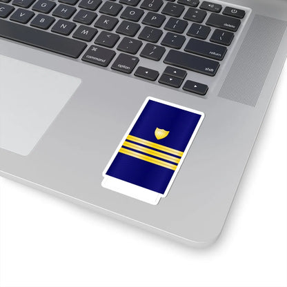 USCG Commander Insignia Sleeve (United States) (Military Rank) STICKER Vinyl Kiss-Cut Decal - The Sticker Space