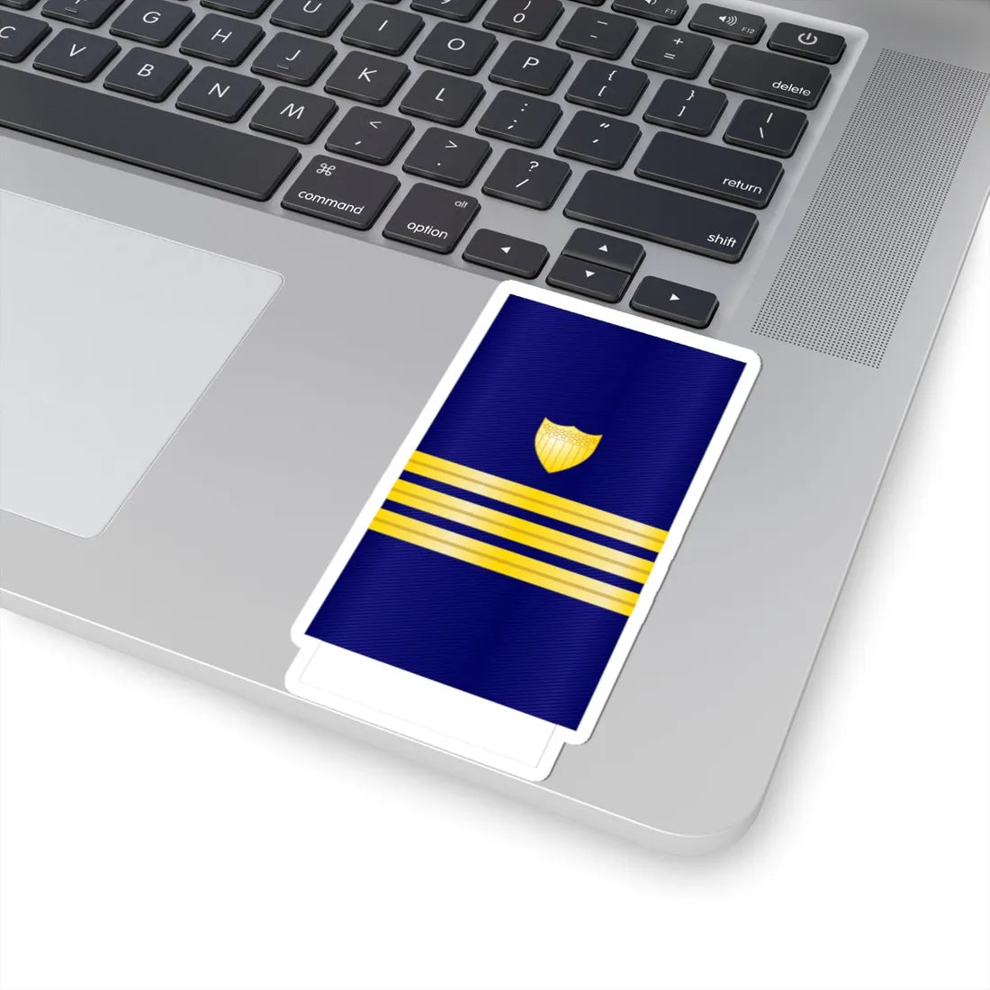 USCG Commander Insignia Sleeve (United States) (Military Rank) STICKER Vinyl Kiss-Cut Decal - The Sticker Space