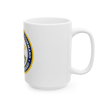 USCG Communications Command (U.S. Coast Guard) White Coffee Mug-The Sticker Space