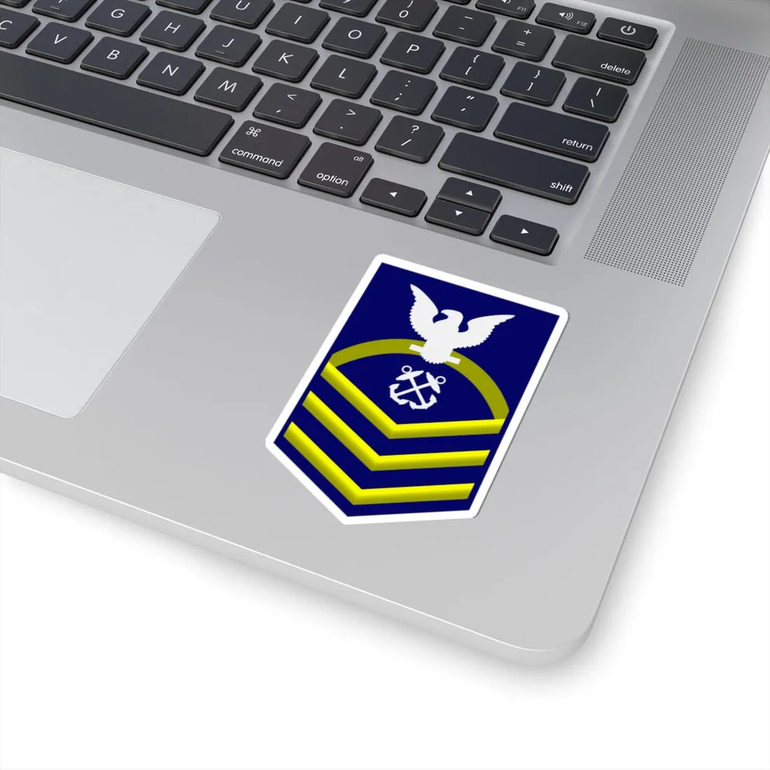USCG CPO (United States) (Military Rank) STICKER Vinyl Kiss-Cut Decal - The Sticker Space