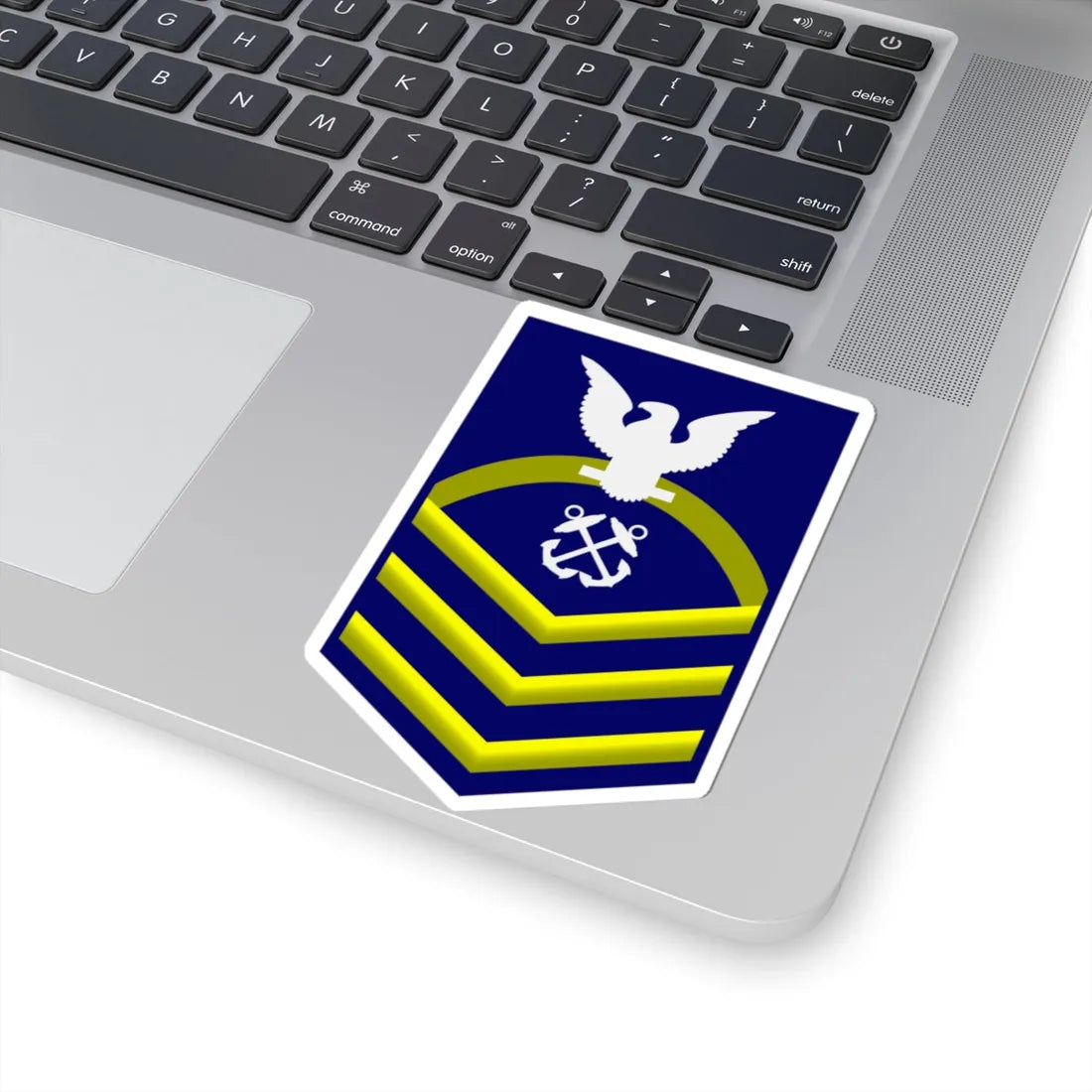 USCG CPO (United States) (Military Rank) STICKER Vinyl Kiss-Cut Decal - The Sticker Space