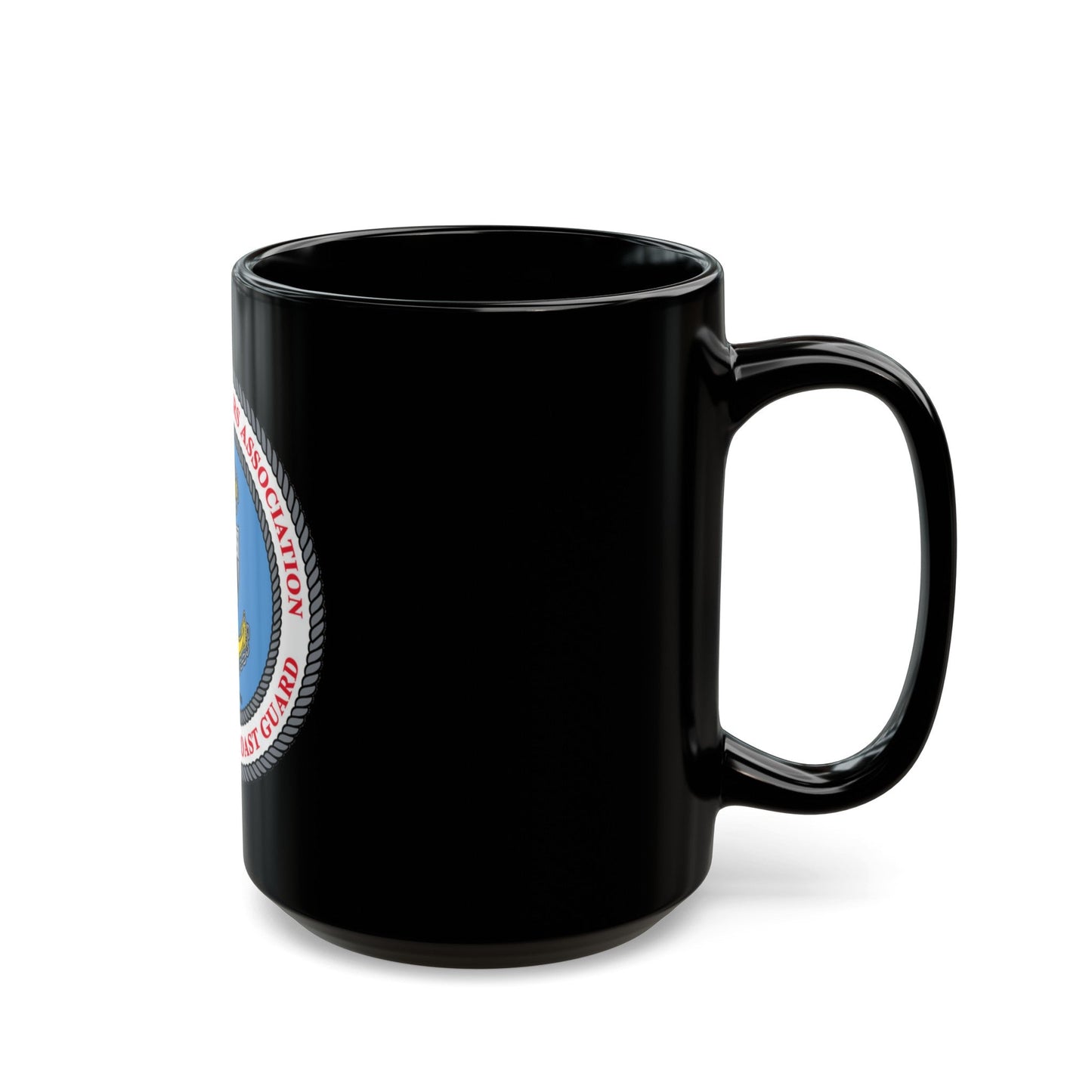 USCG CPOA (U.S. Coast Guard) Black Coffee Mug-The Sticker Space