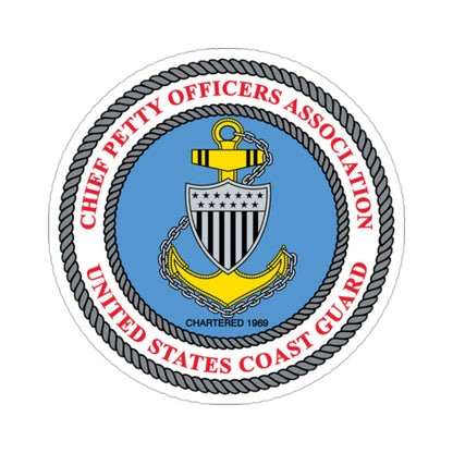 USCG CPOA (U.S. Coast Guard) STICKER Vinyl Die-Cut Decal-2 Inch-The Sticker Space